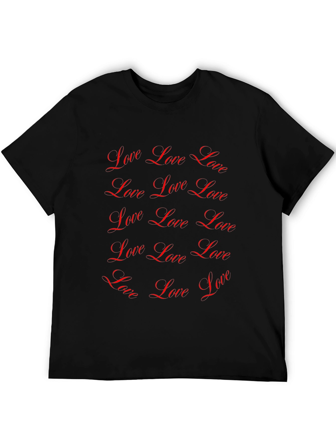 Love Graphic Print T-Shirt