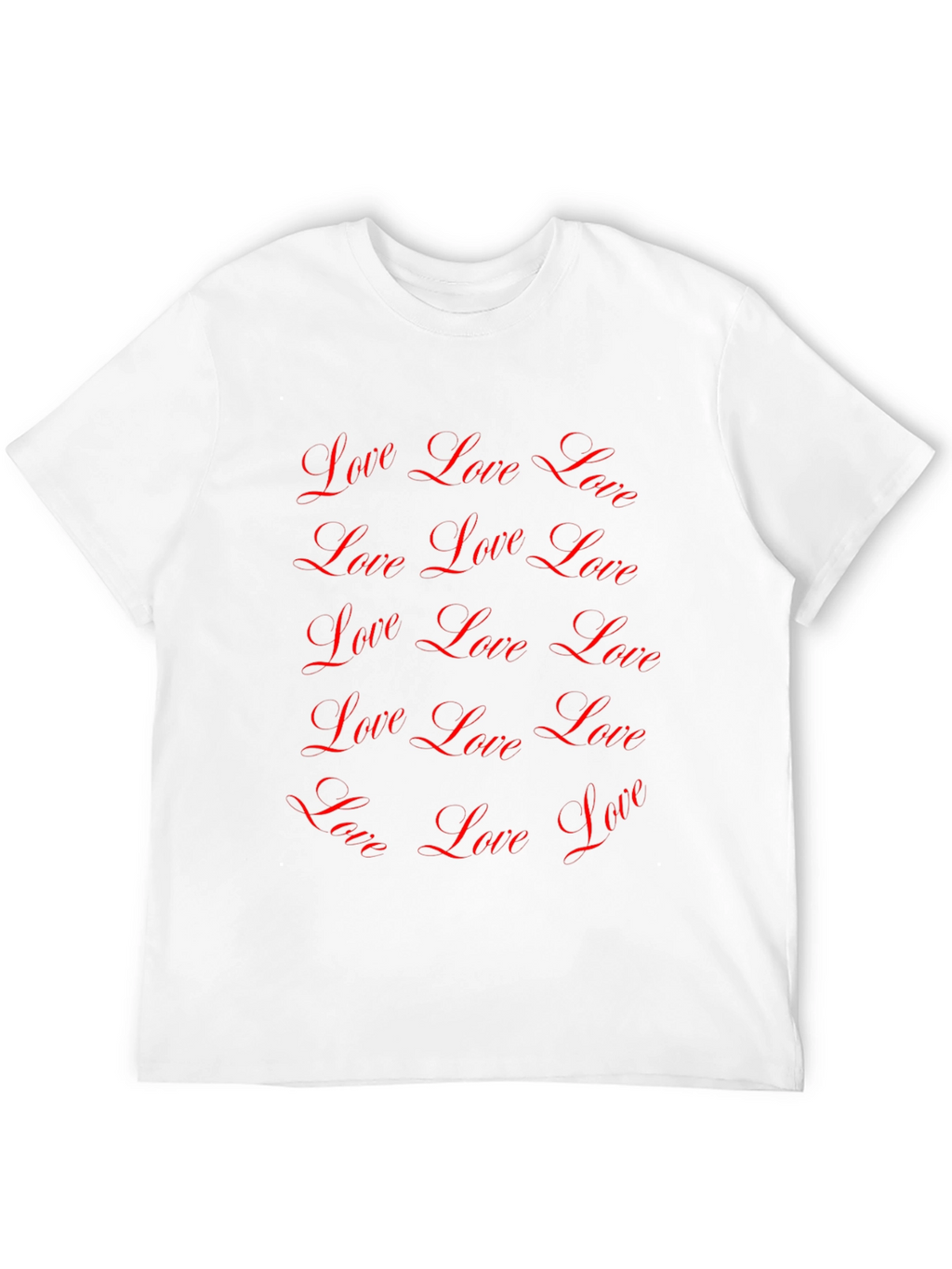 Love Graphic Print T-Shirt