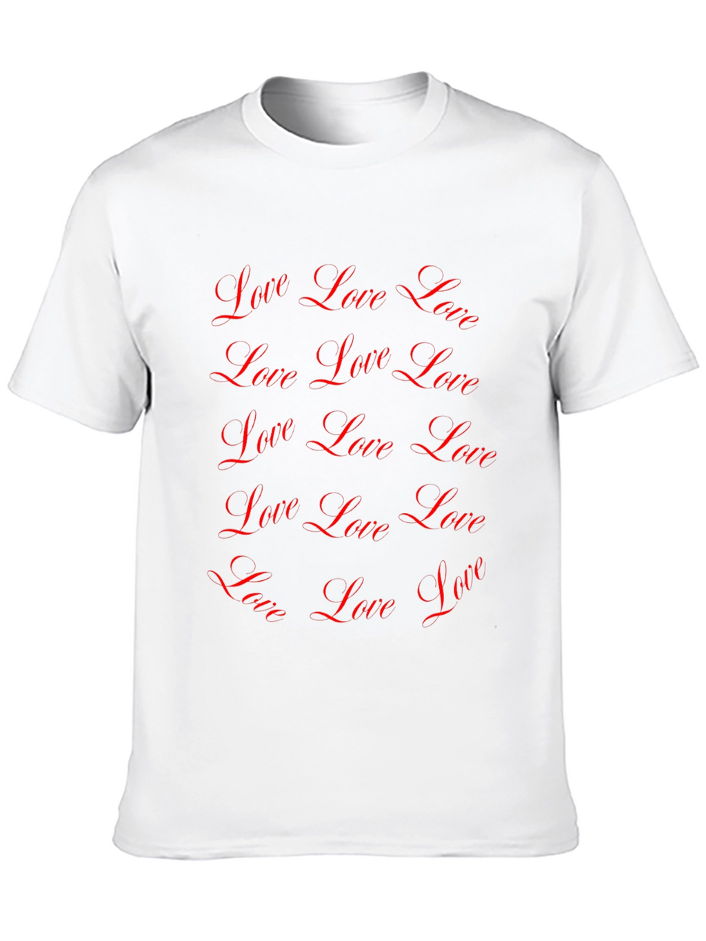 Love Graphic Print T-Shirt