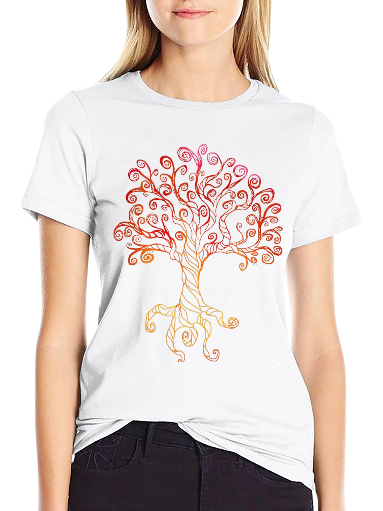 Tree of Life Graphic Tee - Mens Black T-Shirt