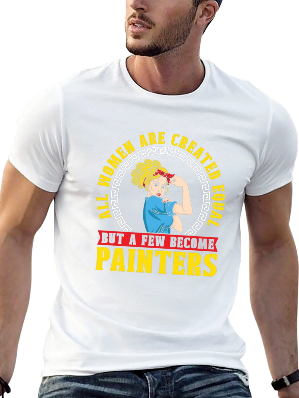 Painter Womens Graphic T-Shirt