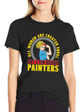 Painter Womens Graphic T-Shirt