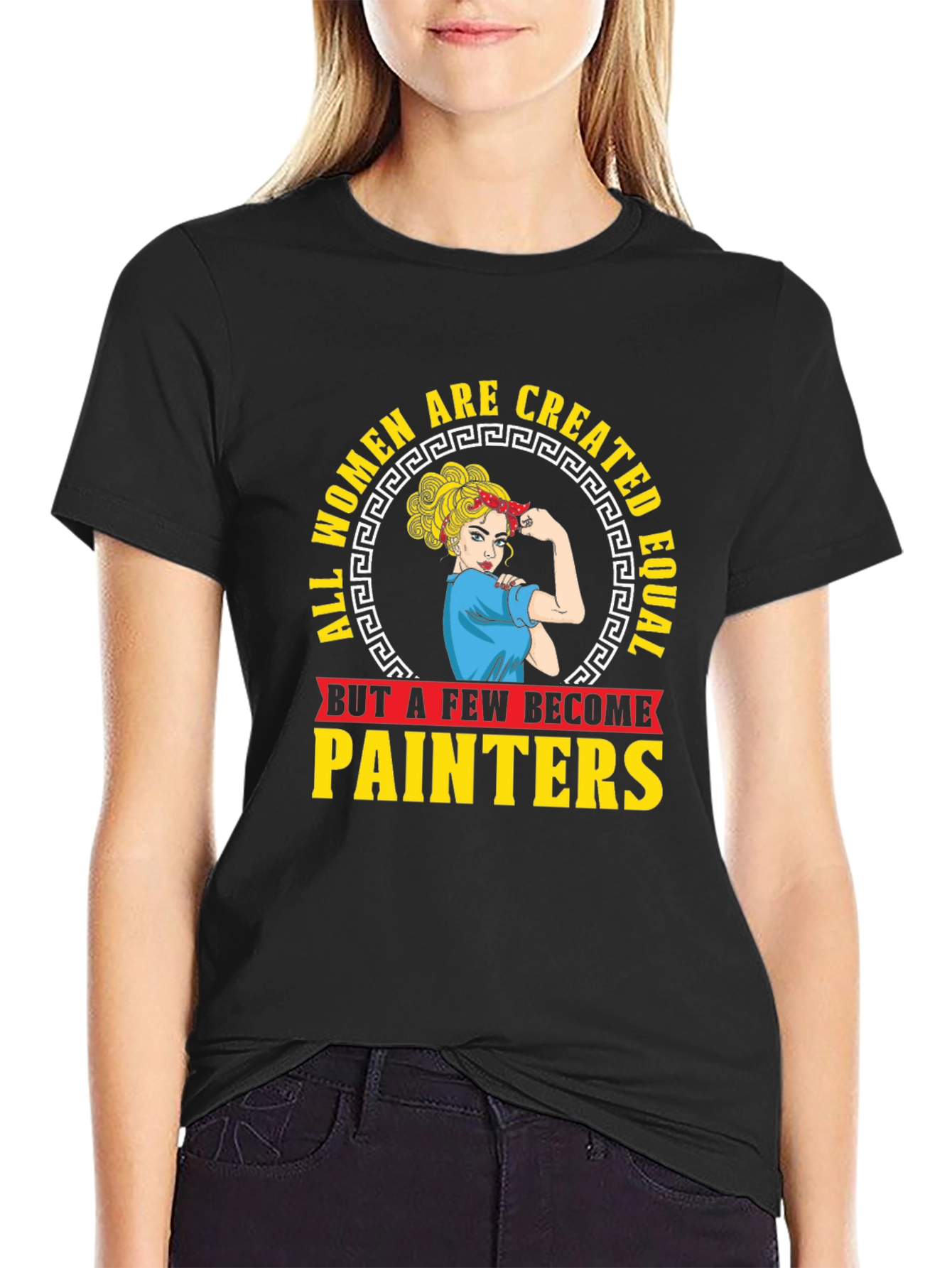 Painter Womens Graphic T-Shirt