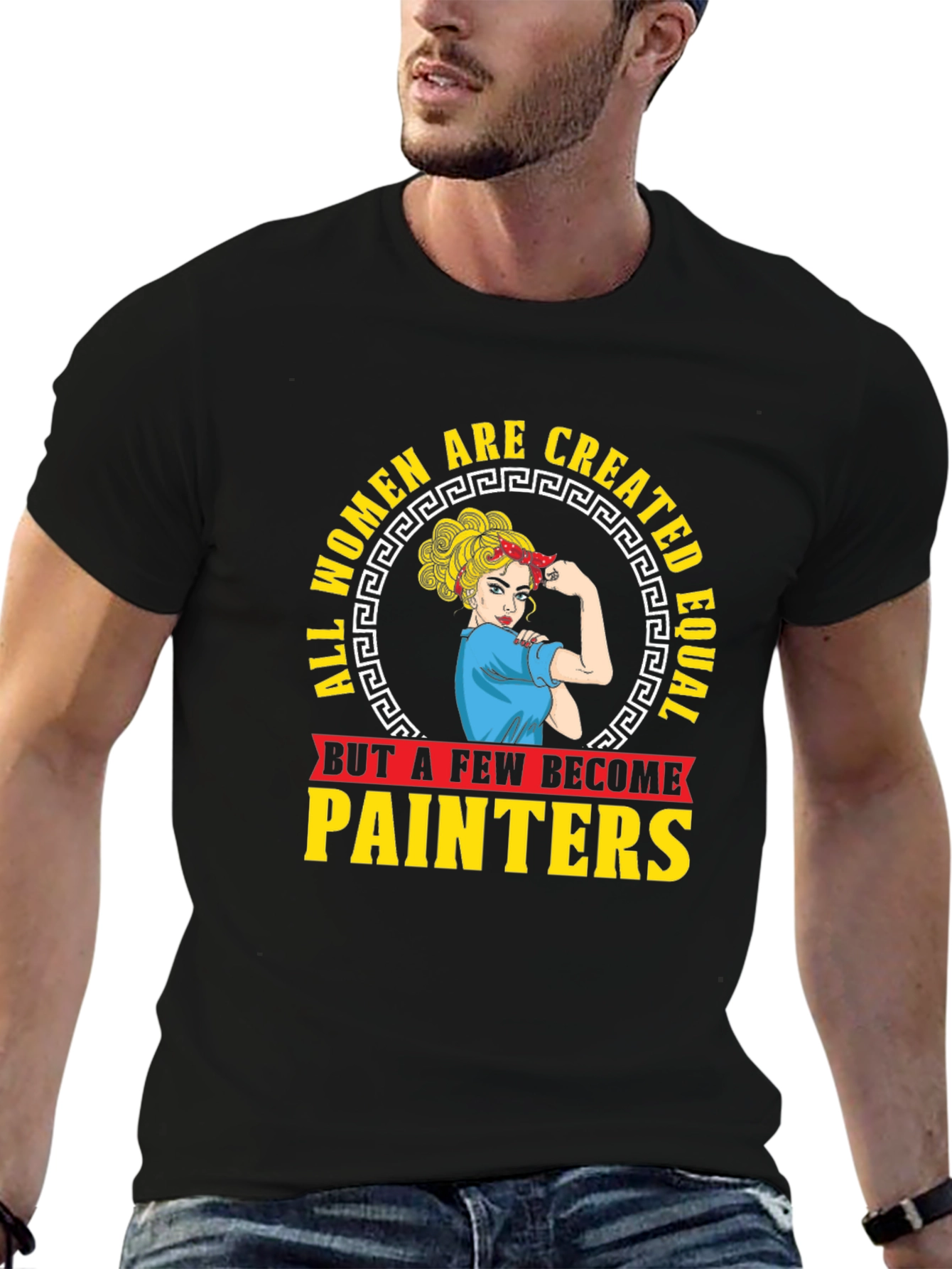 Painter Womens Graphic T-Shirt