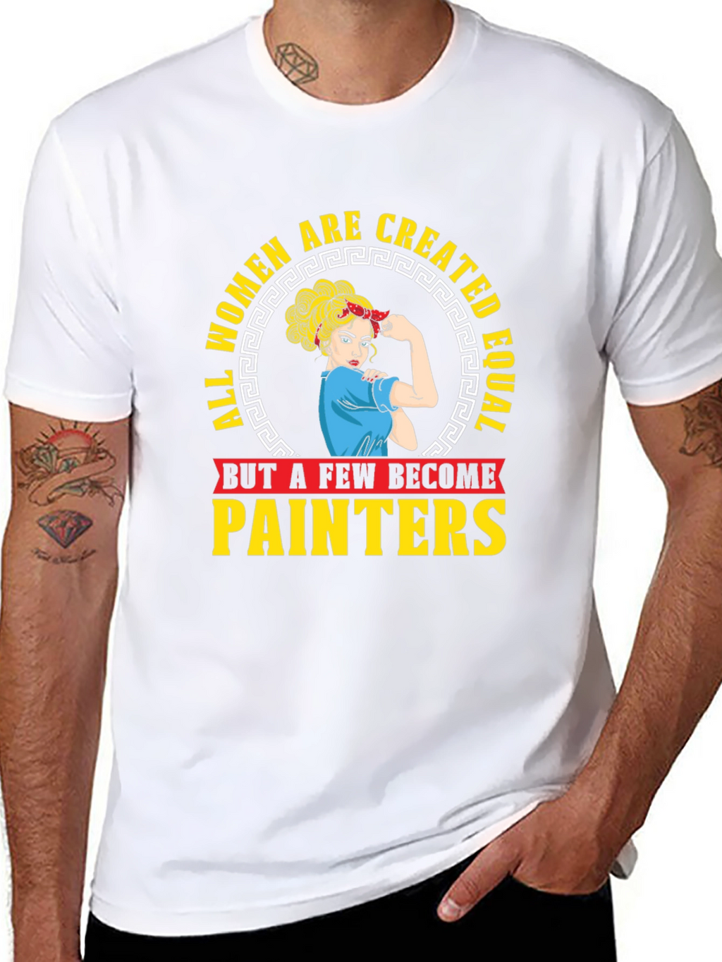 Painter Womens Graphic T-Shirt
