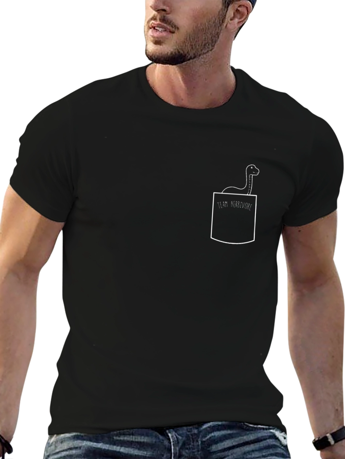 Dino Pocket T-Shirt - Herbivore Team Tee
