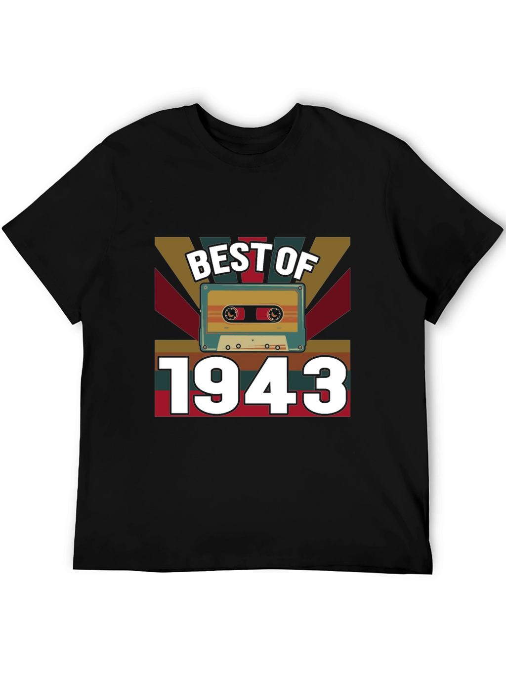 Best of 1943 Cassette Tape T-Shirt