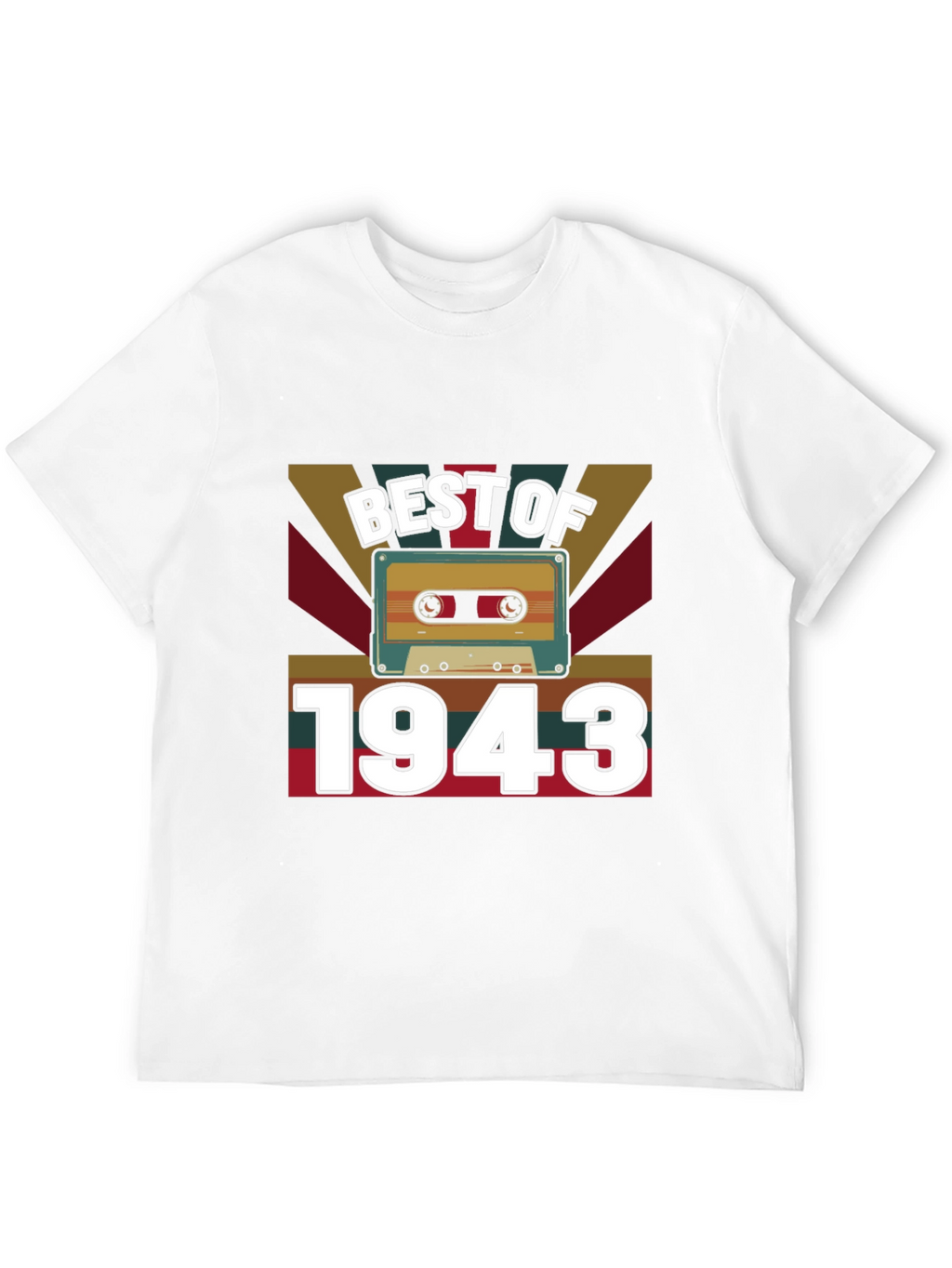 Best of 1943 Cassette Tape T-Shirt