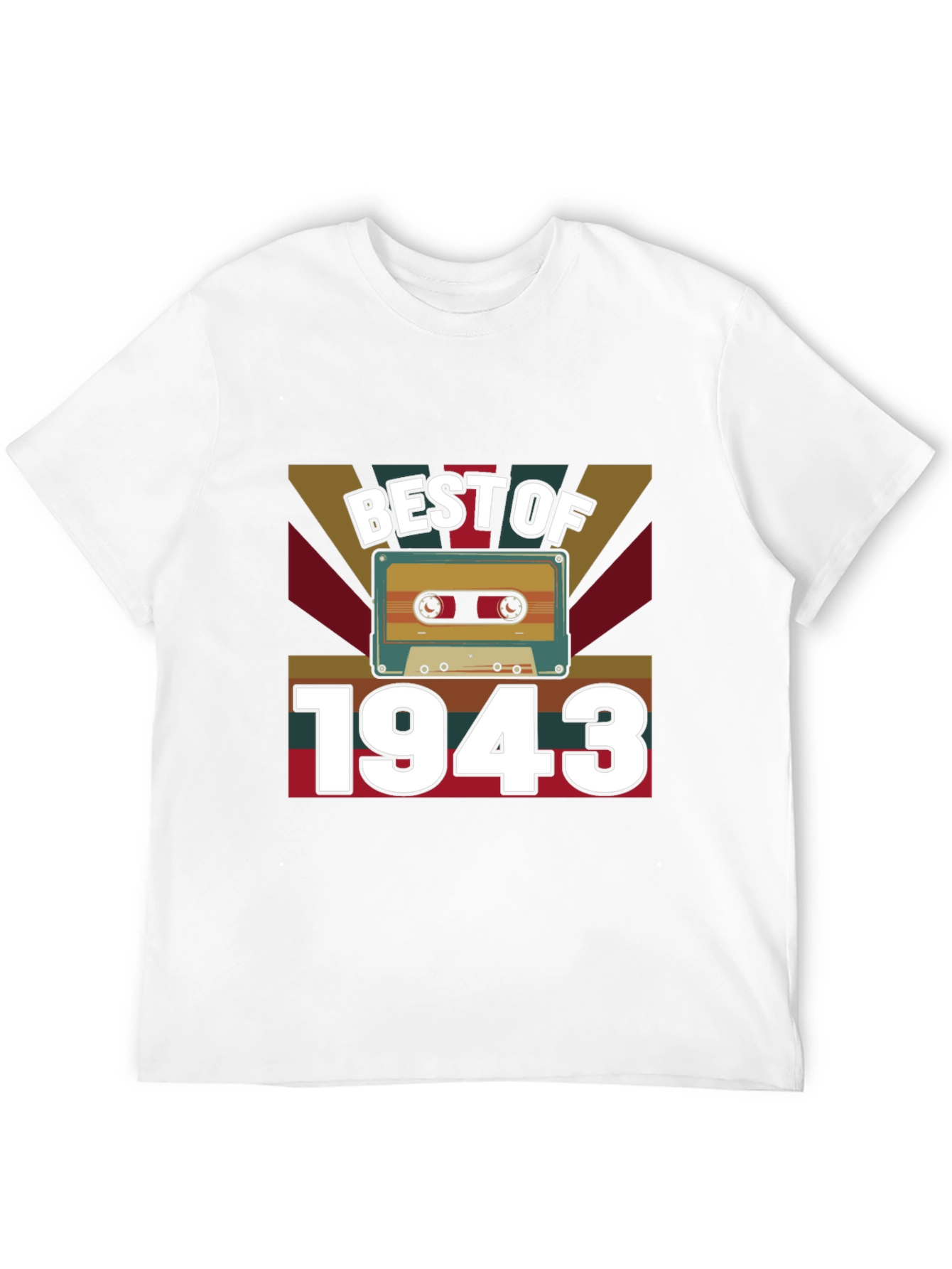 Best of 1943 Cassette Tape T-Shirt