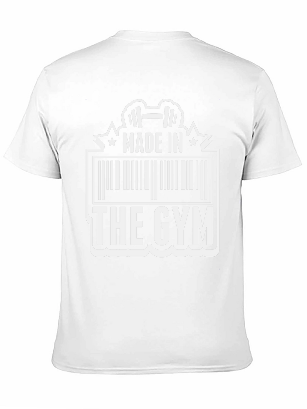 Made in The Gym Barcode Graphic Tee - Black
