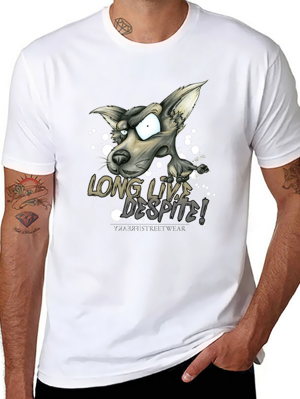 Long Live Despite Streetwear Tee