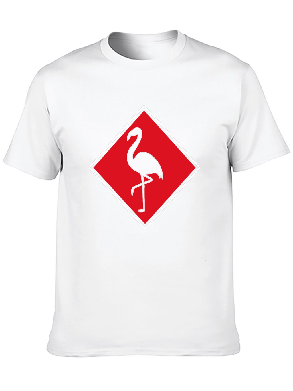 Flamingo Graphic Tee - Stylish Mens Black T-Shirt