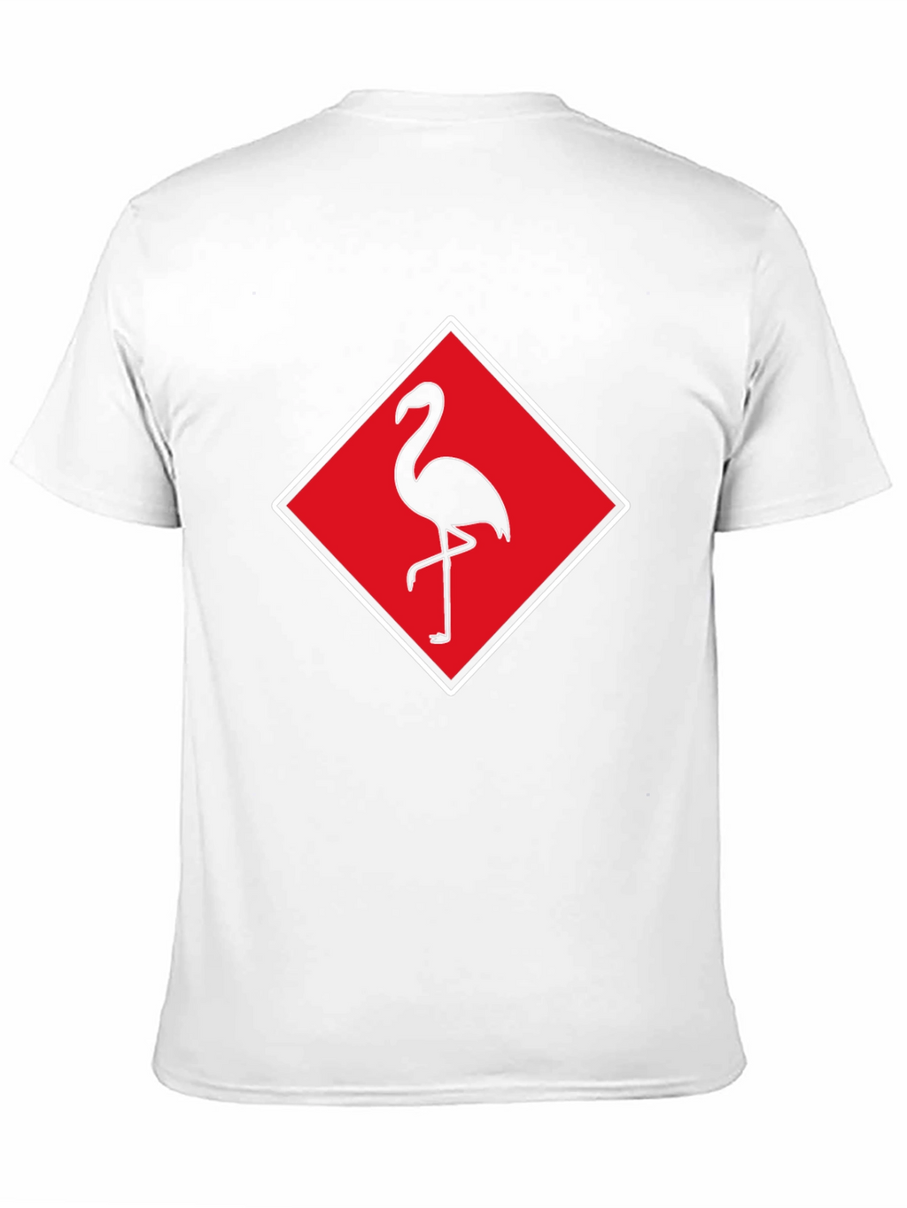 Flamingo Graphic Tee - Stylish Mens Black T-Shirt