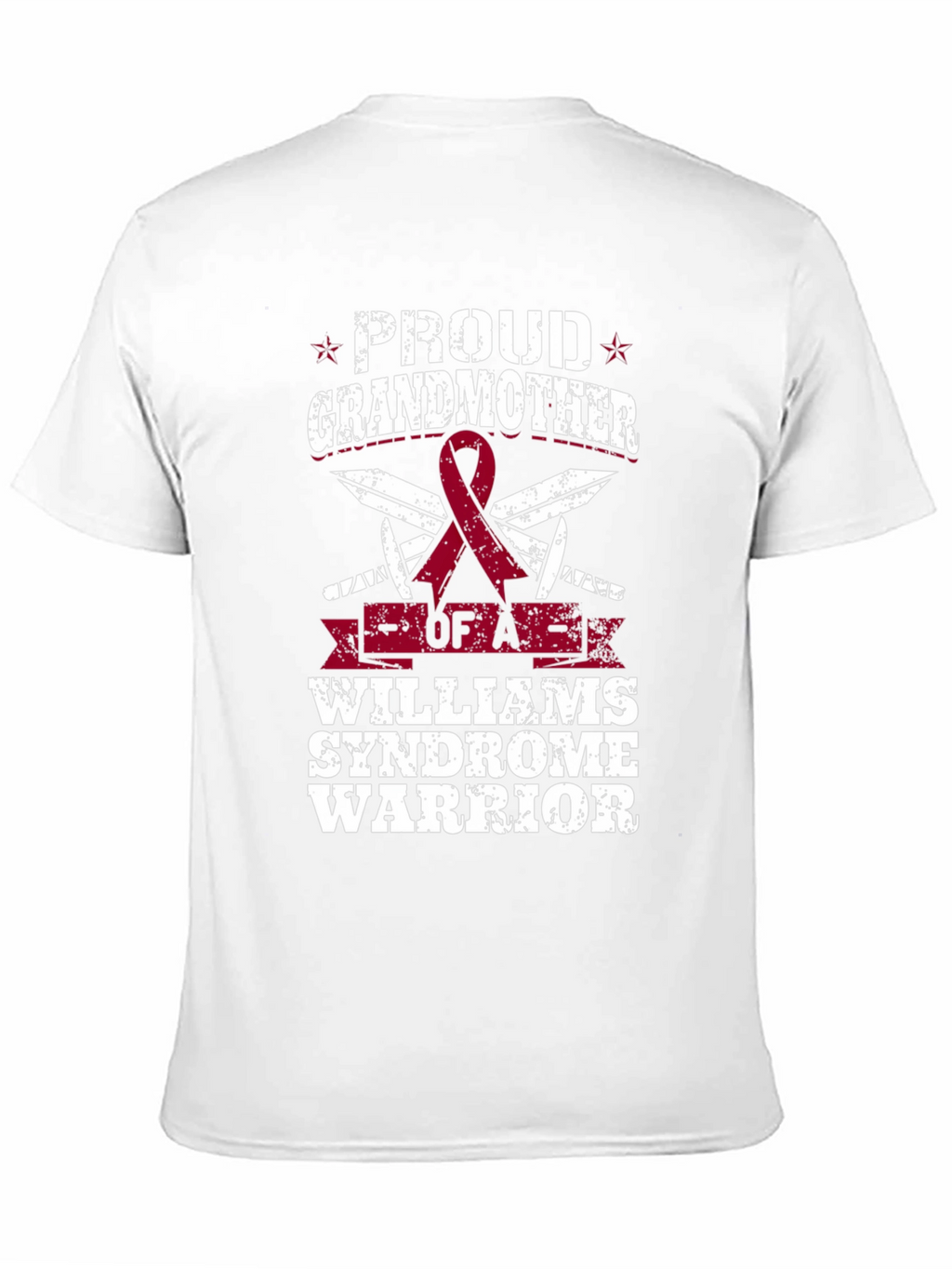 Proud Grandmother Williams Syndrome Warrior T-Shirt