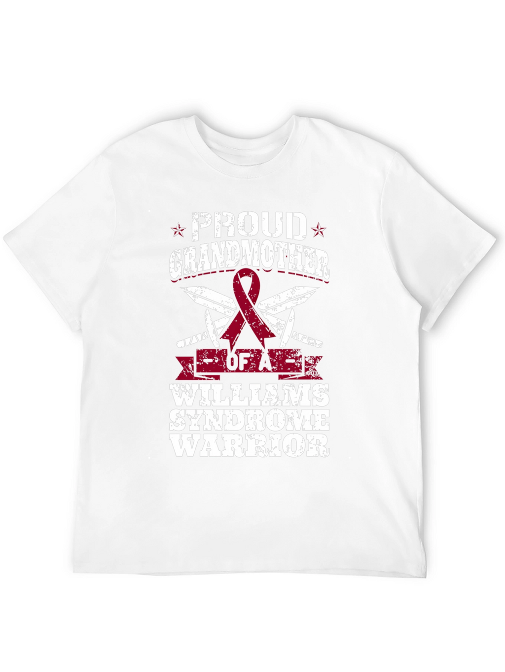 Proud Grandmother Williams Syndrome Warrior T-Shirt