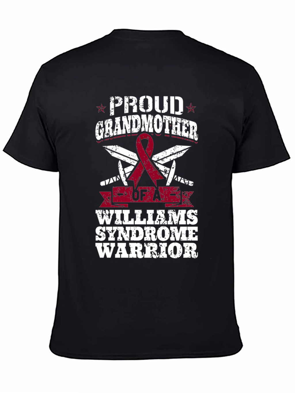 Proud Grandmother Williams Syndrome Warrior T-Shirt