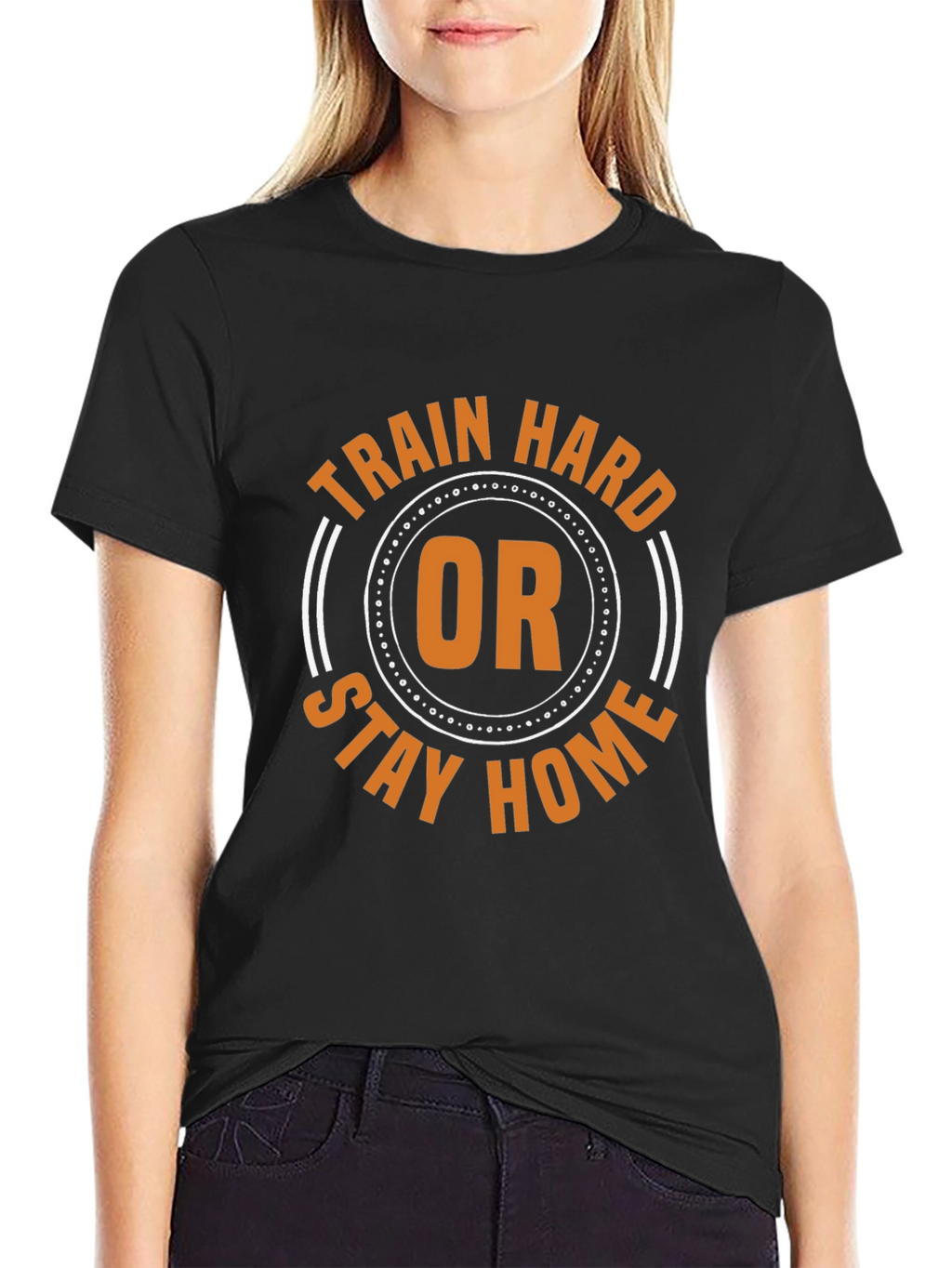 Train Hard or Stay Home Graphic Tee