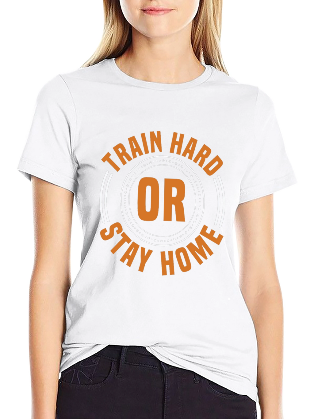 Train Hard or Stay Home Graphic Tee