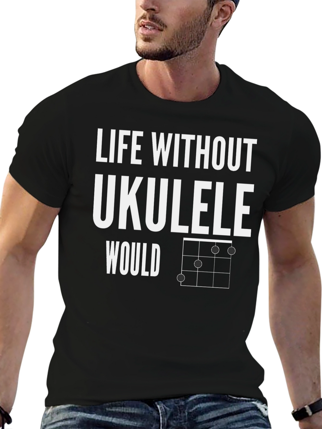 Life Without Ukulele T-Shirt