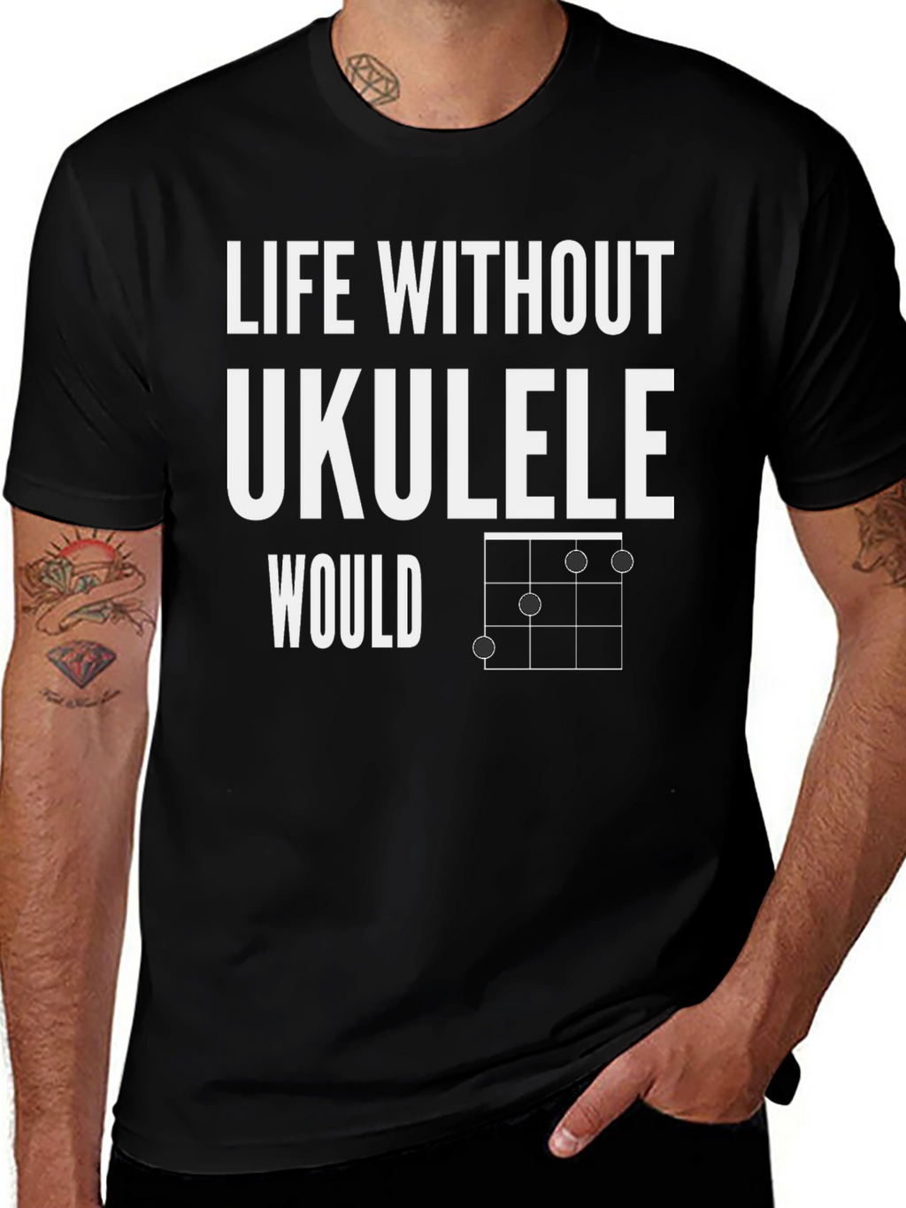 Life Without Ukulele T-Shirt