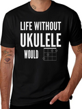 Life Without Ukulele T-Shirt