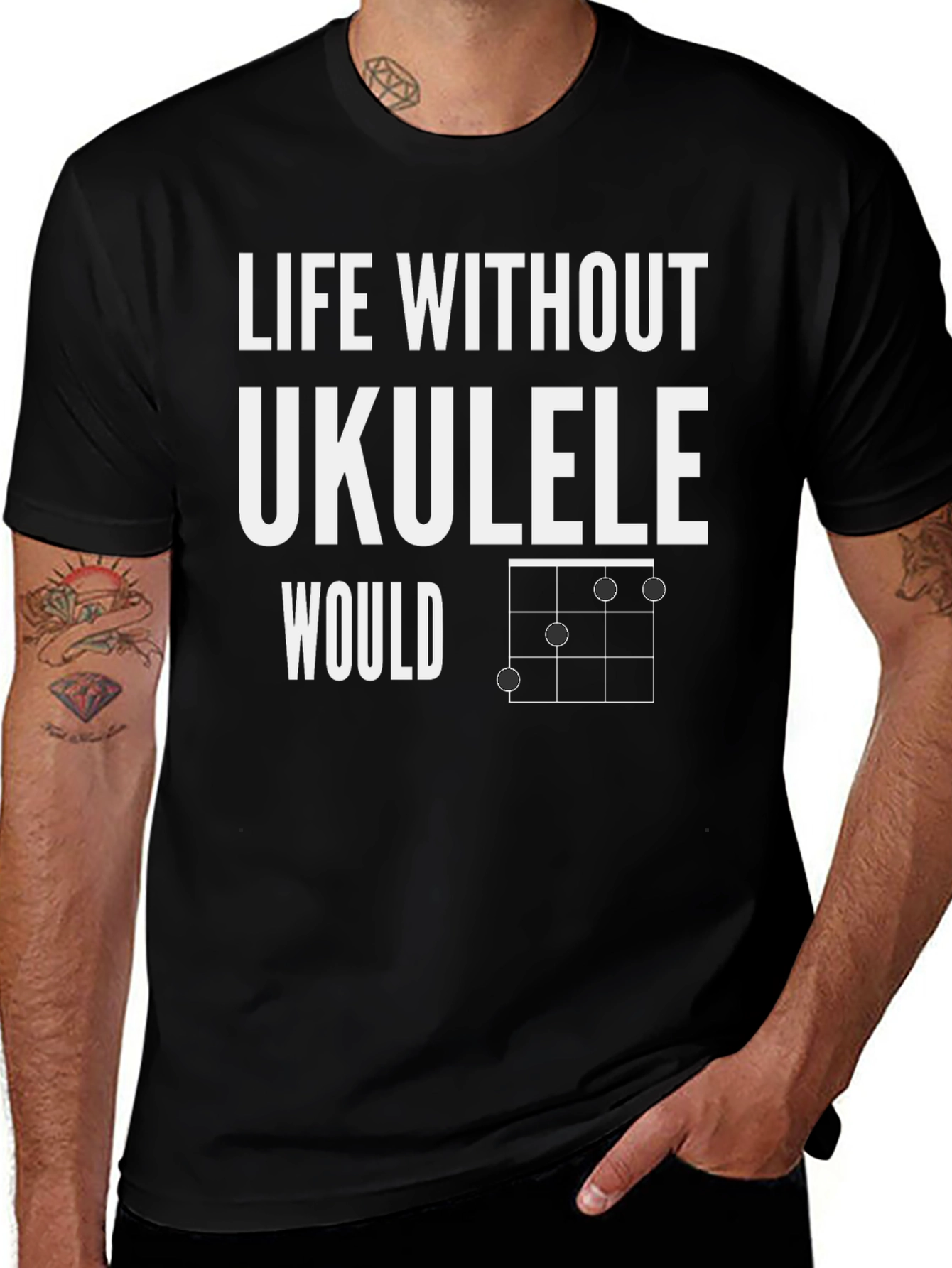 Life Without Ukulele T-Shirt