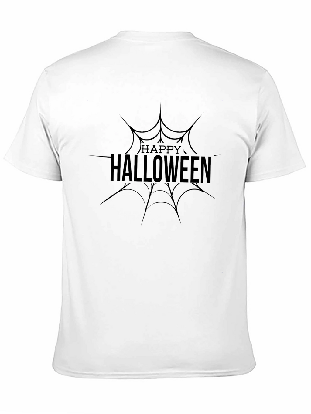 Happy Halloween Spiderweb T-Shirt