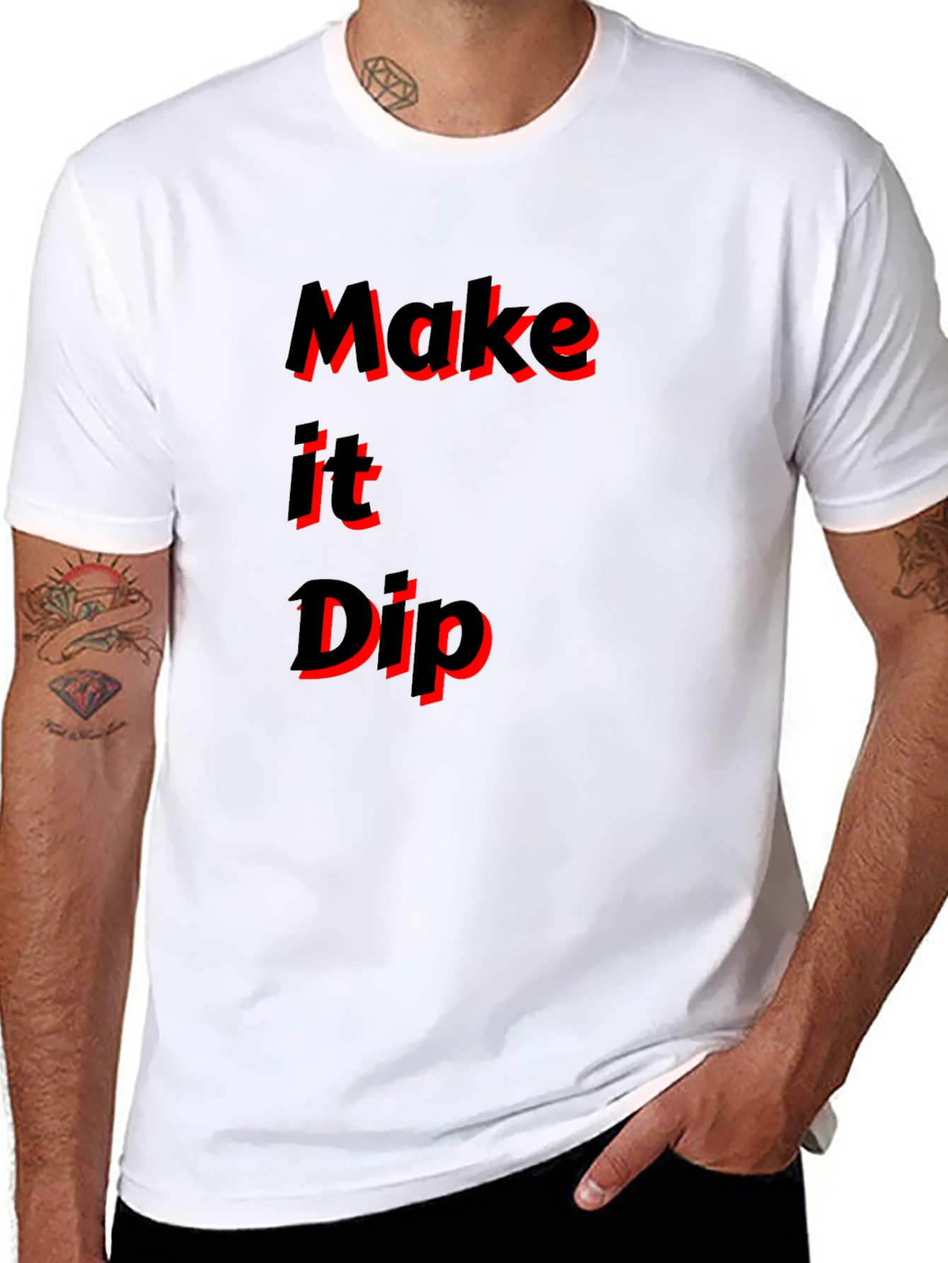 Make it Dip Graphic T-Shirt Trendy Tee