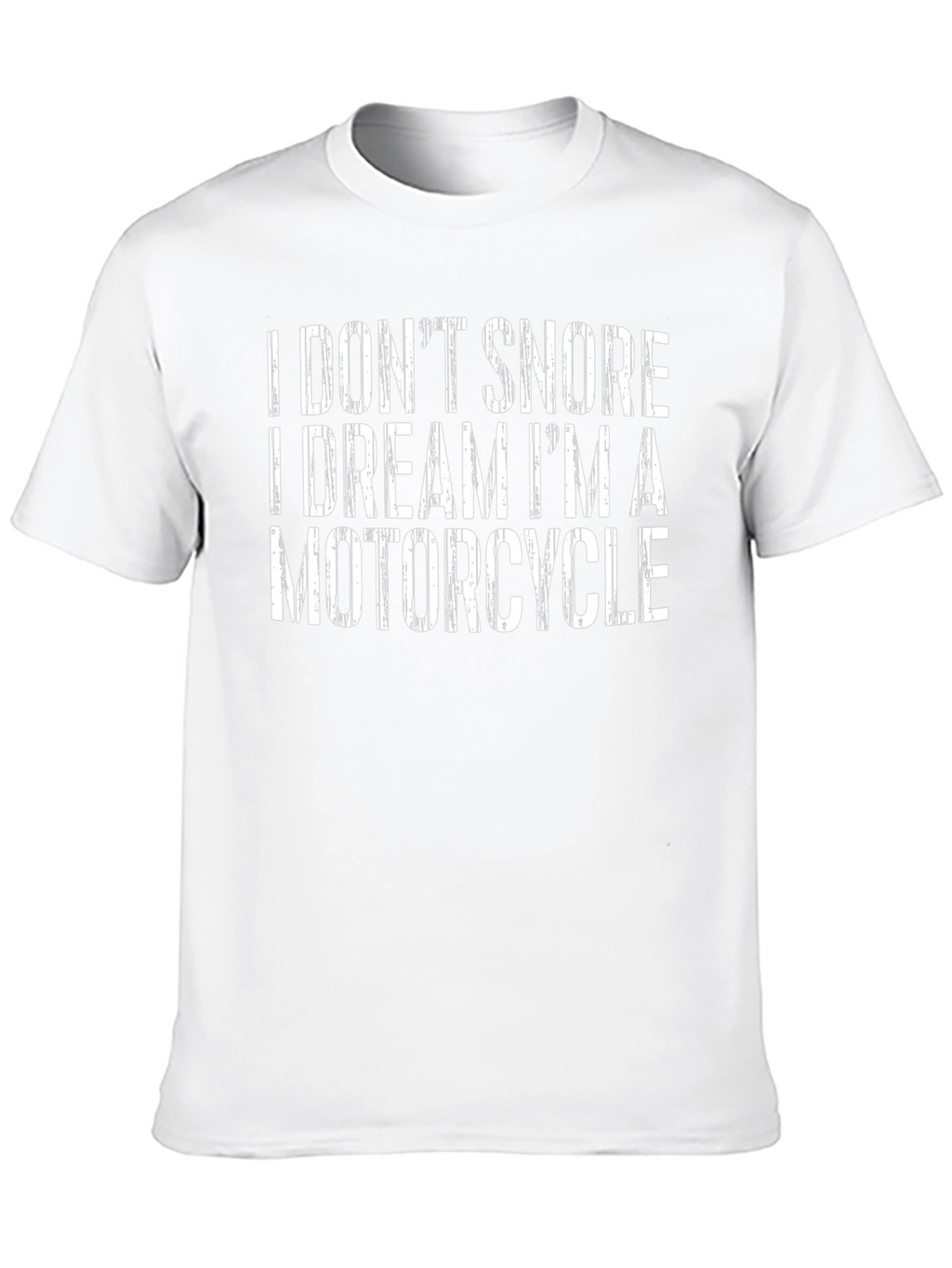Funny Motorcycle Dream Graphic T-Shirt