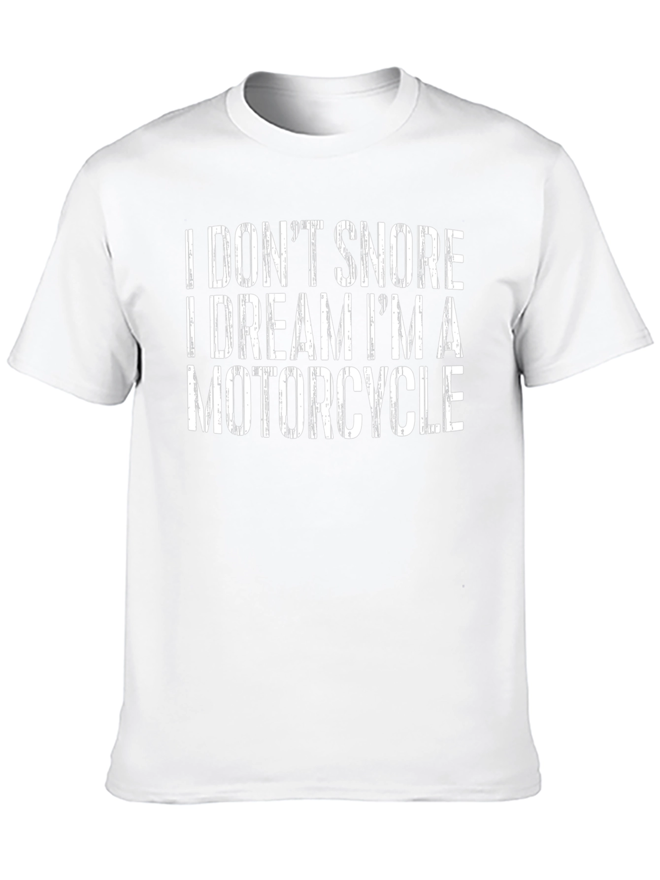 Funny Motorcycle Dream Graphic T-Shirt