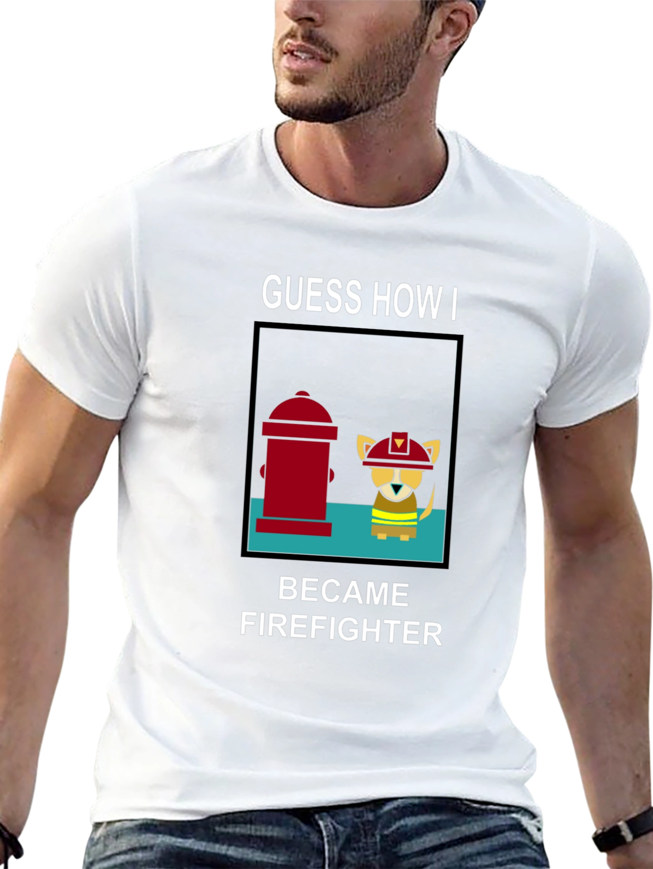 Guess How I Became Firefighter T-Shirt