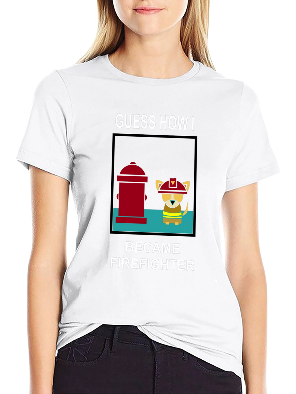 Guess How I Became Firefighter T-Shirt