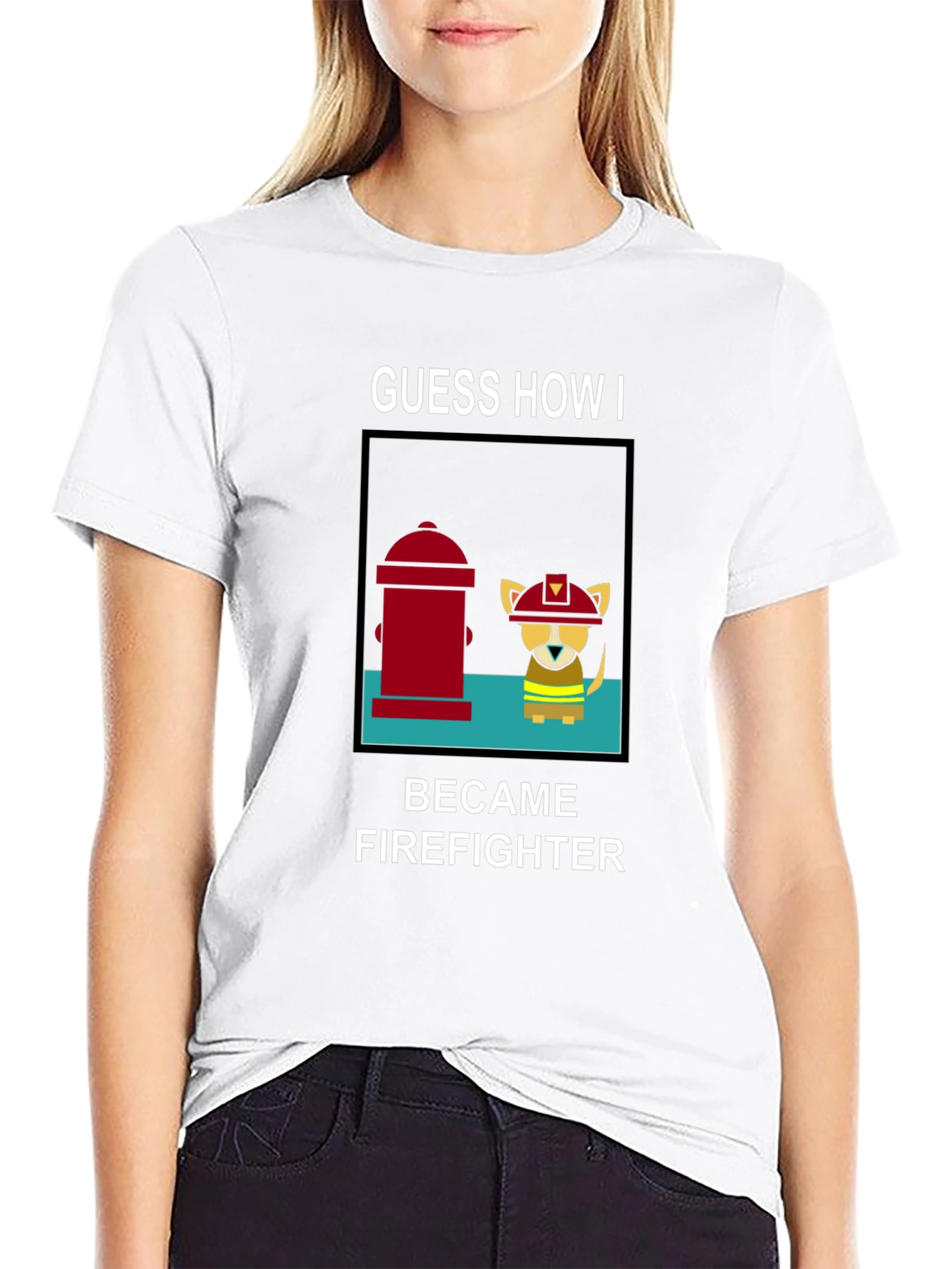 Guess How I Became Firefighter T-Shirt