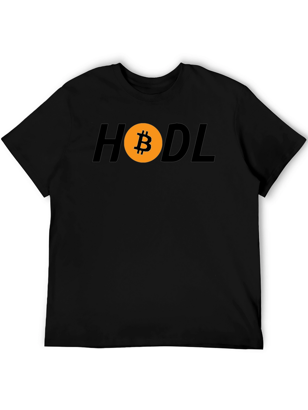 HODL Bitcoin Crypto T-Shirt - Black