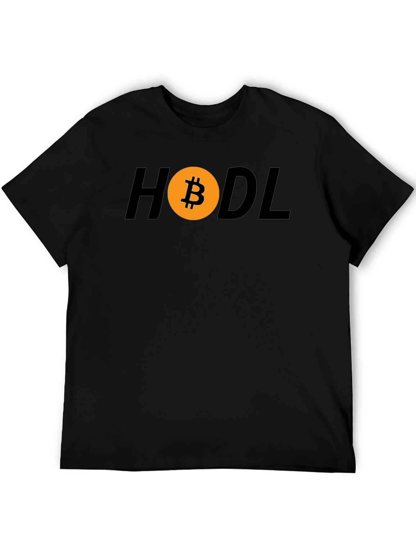 HODL Bitcoin Crypto T-Shirt - Black