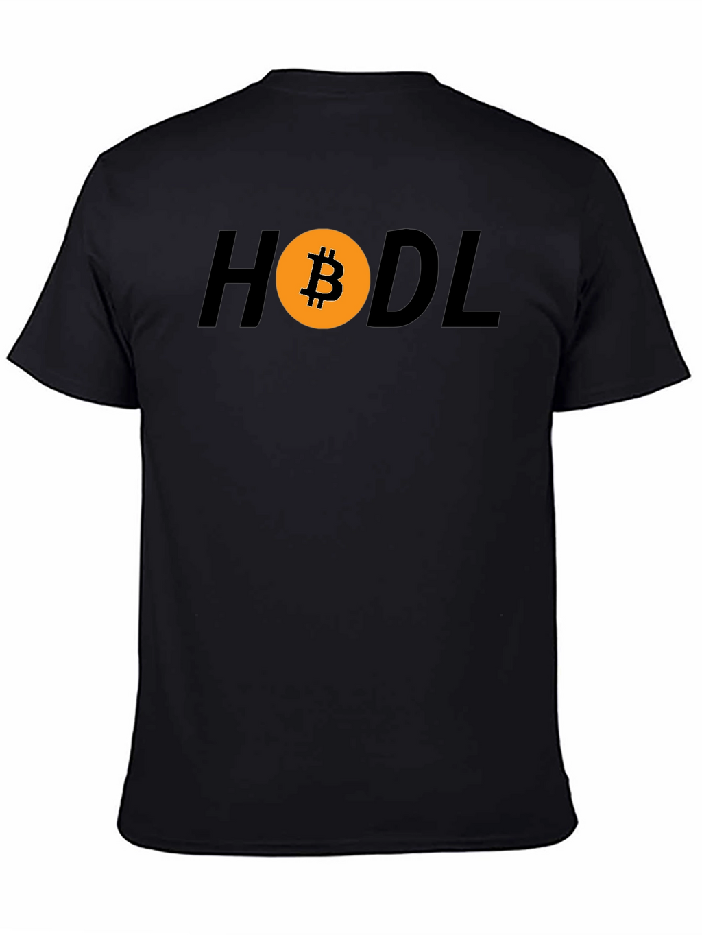 HODL Bitcoin Crypto T-Shirt - Black