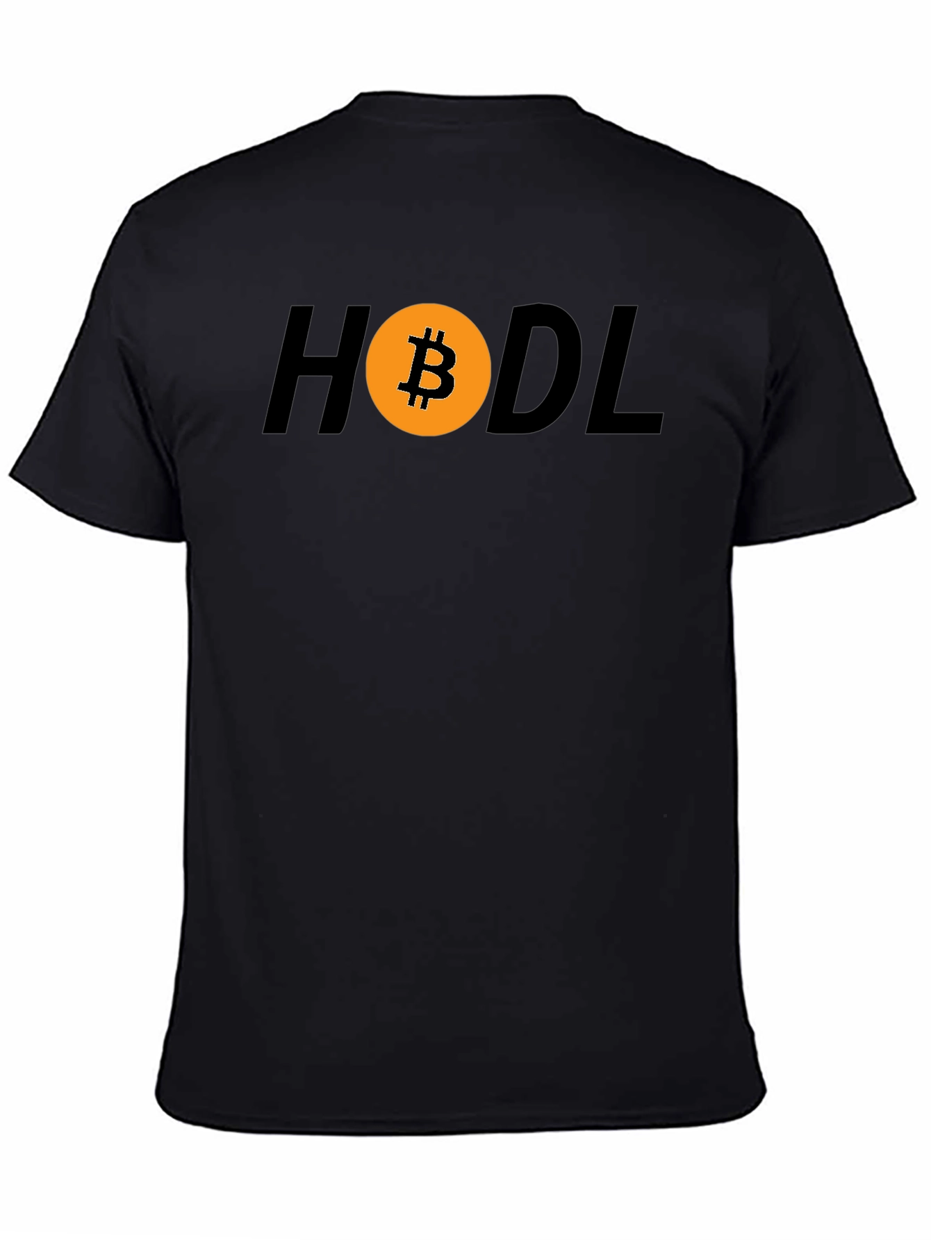 HODL Bitcoin Crypto T-Shirt - Black