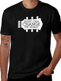 Music Can Change the World Graphic T-Shirt