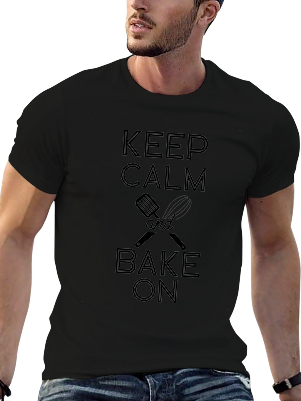Keep Calm and Bake On T-Shirt