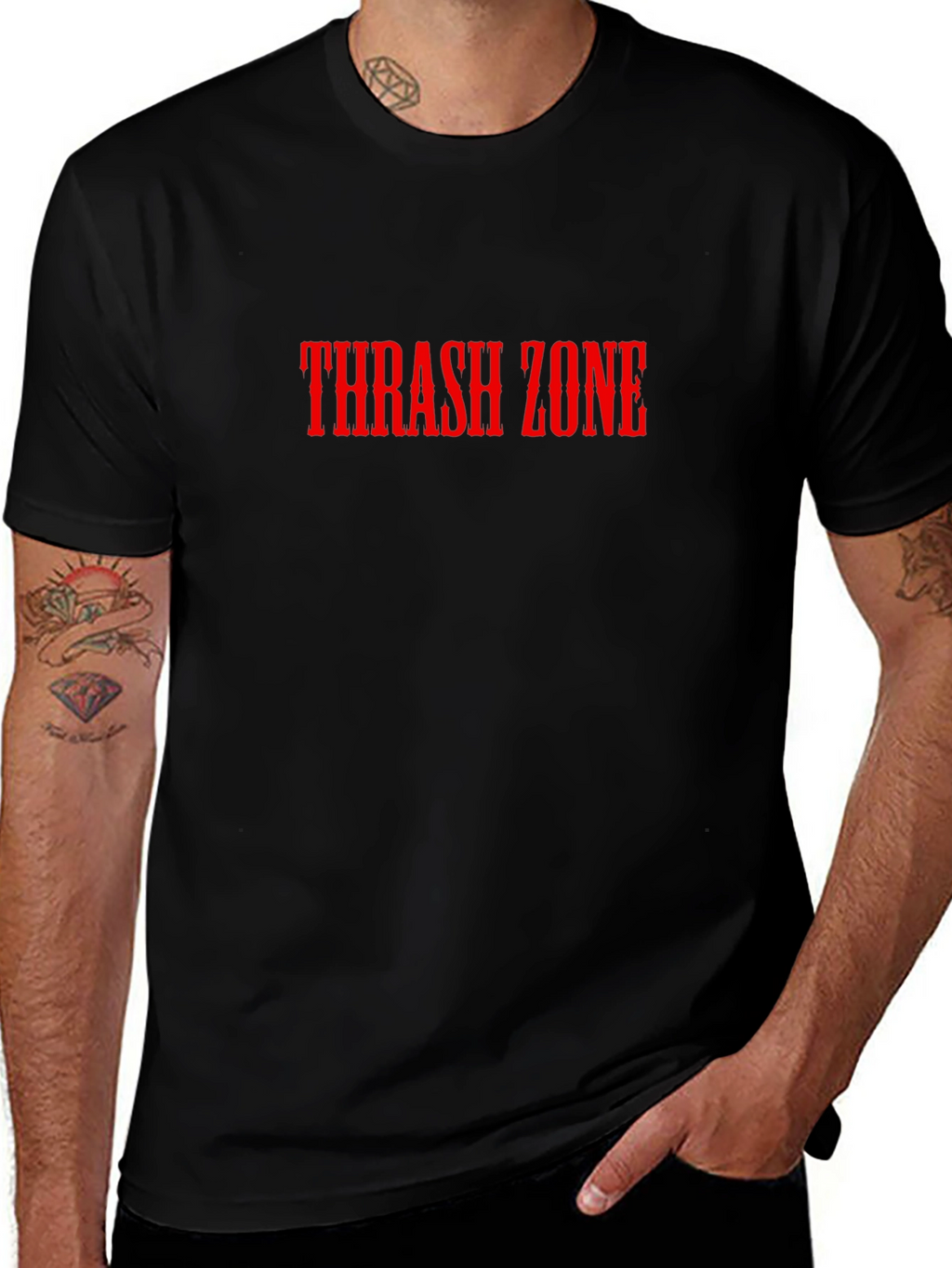 Thrash Zone Black T-Shirt