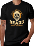 Clean & Fresh Beard Organic Cotton T-Shirt