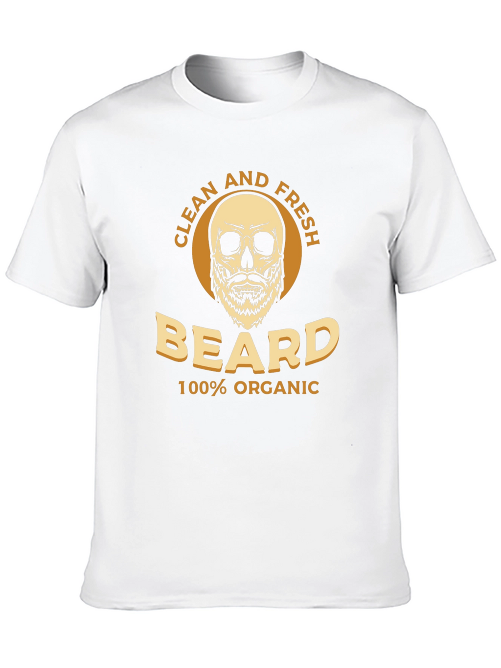 Clean & Fresh Beard Organic Cotton T-Shirt