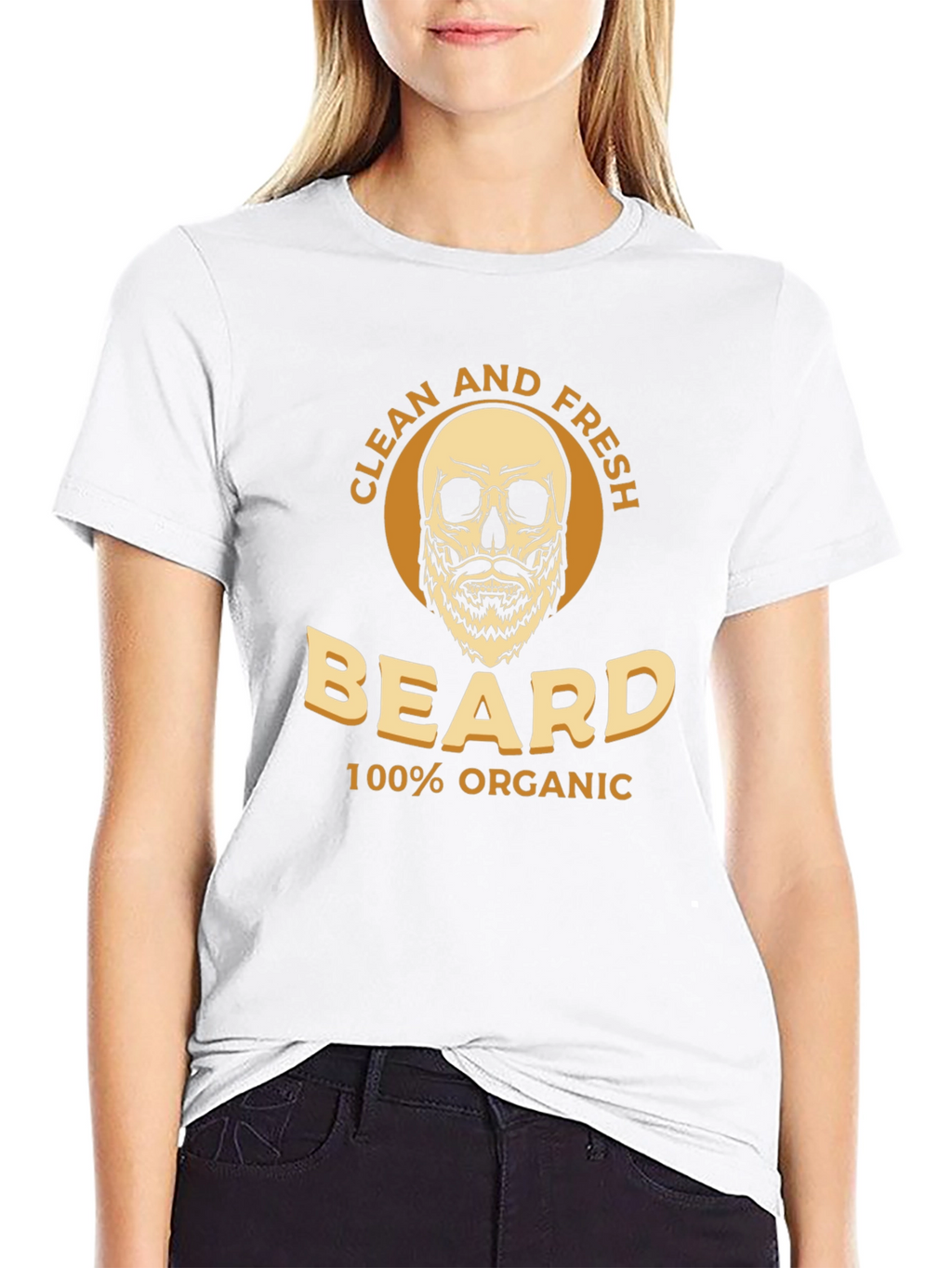 Clean & Fresh Beard Organic Cotton T-Shirt