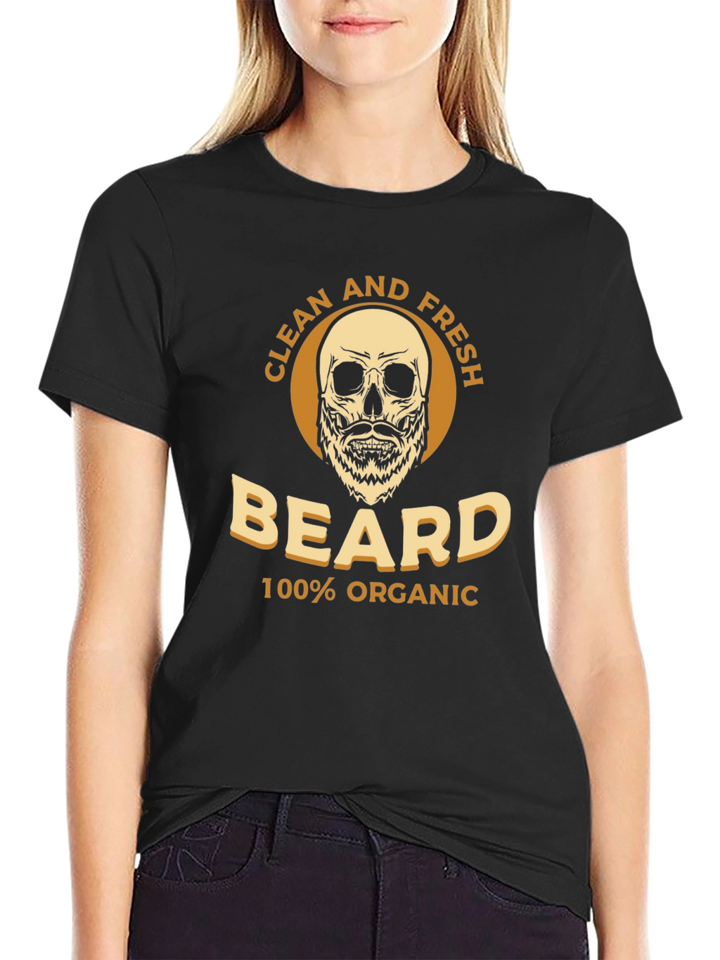 Clean & Fresh Beard Organic Cotton T-Shirt