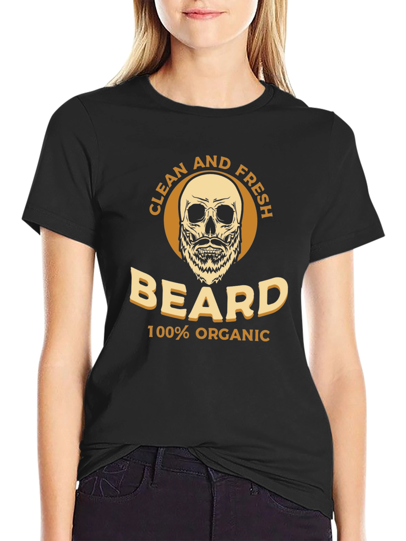 Clean & Fresh Beard Organic Cotton T-Shirt