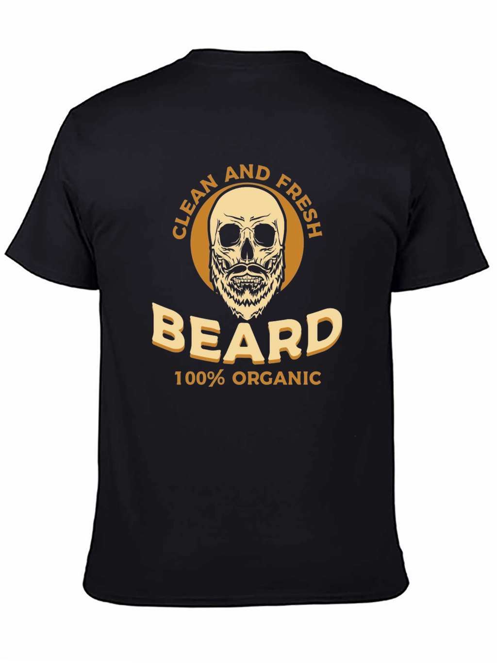 Clean & Fresh Beard Organic Cotton T-Shirt