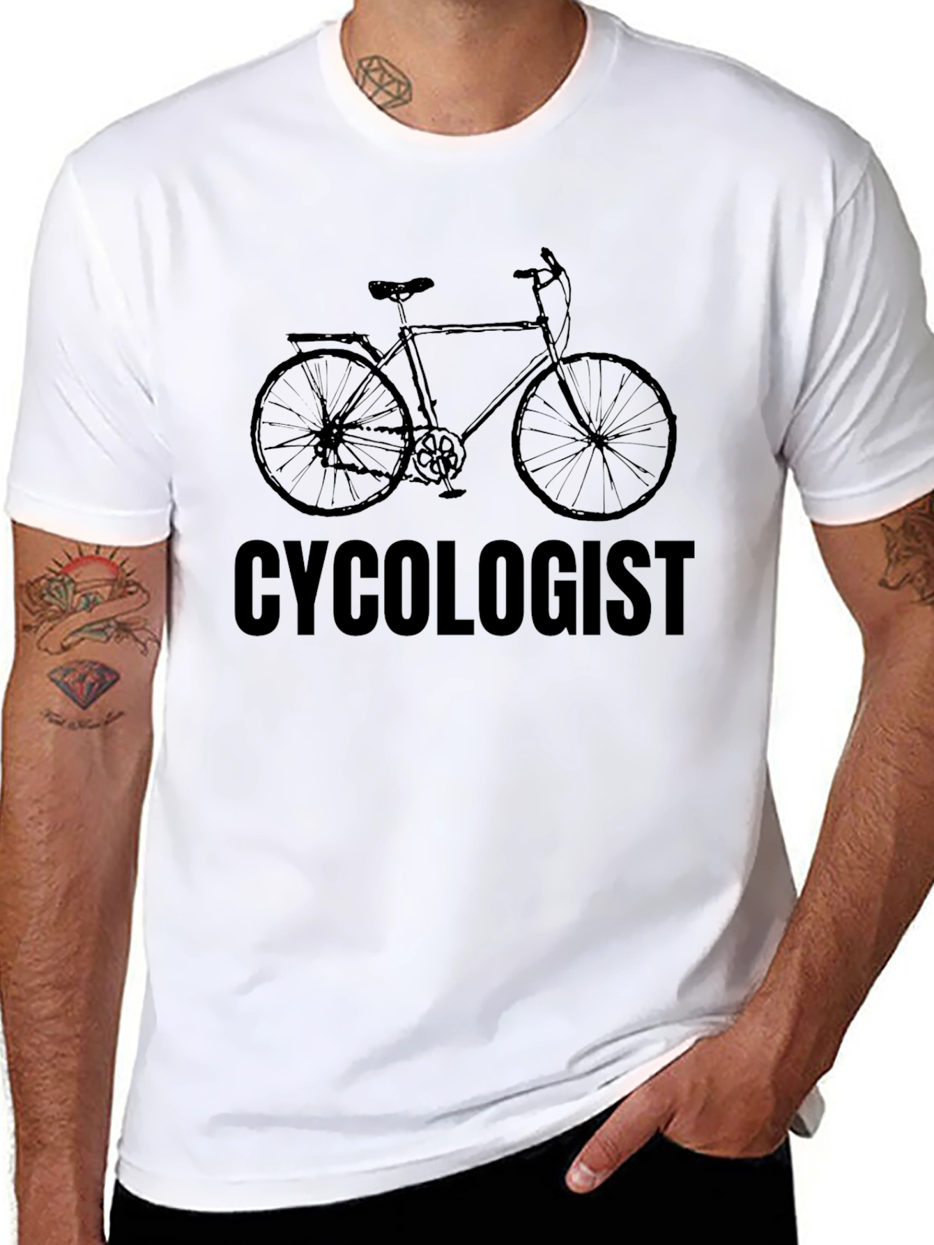Cycoligist Black T-Shirt