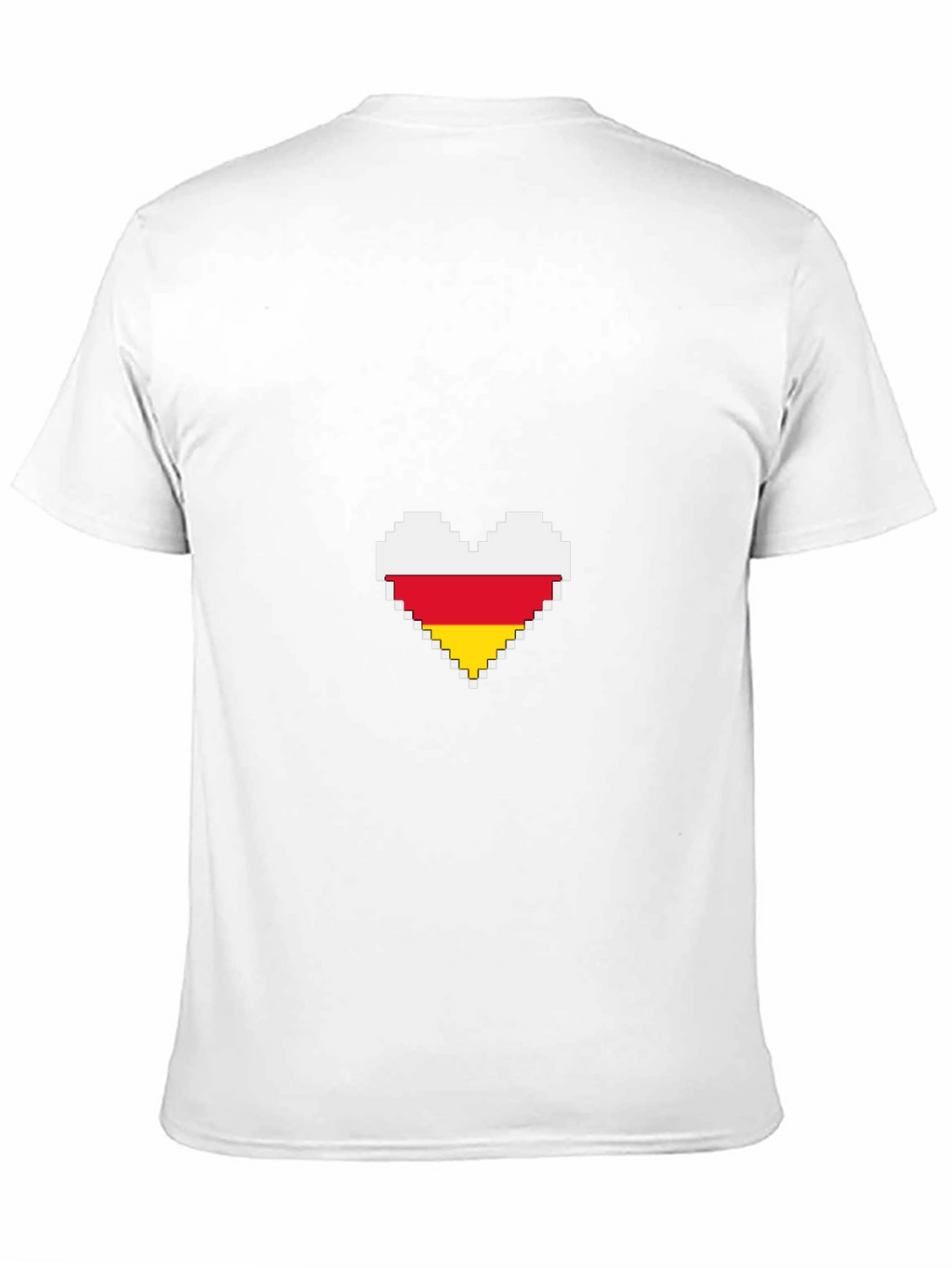 Pixel Heart Flag T-Shirt