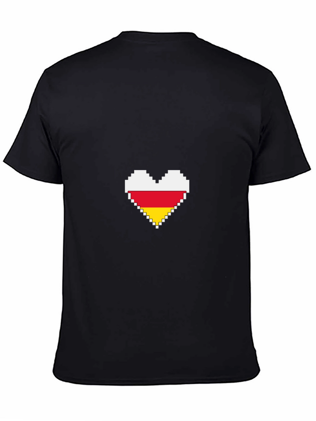 Pixel Heart Flag T-Shirt