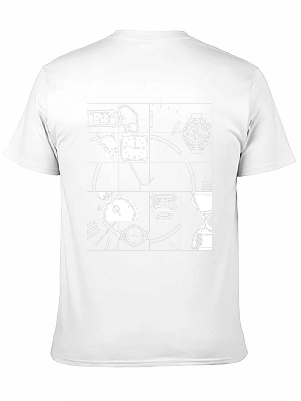 Timepiece T-Shirt - Black Graphic Tee